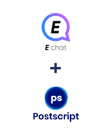 Integración de E-chat y Postscript