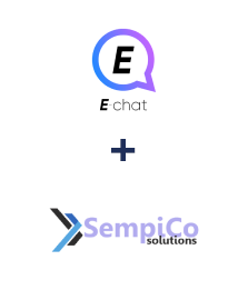 Integración de E-chat y Sempico Solutions