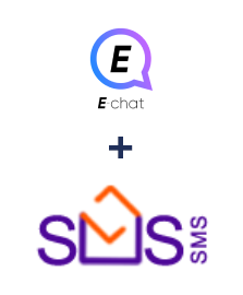 Integración de E-chat y SMS-SMS