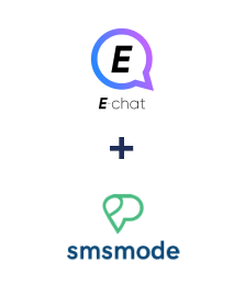 Integración de E-chat y Smsmode