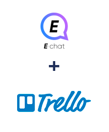 Integración de E-chat y Trello
