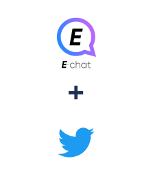 Integración de E-chat y Twitter