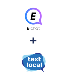 Integración de E-chat y Textlocal