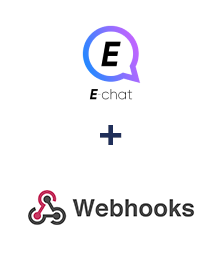 Integración de E-chat y Webhooks