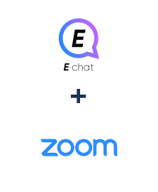 Integración de E-chat y Zoom