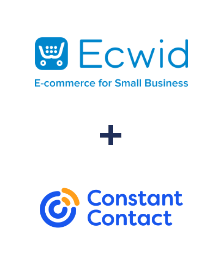 Integración de Ecwid y Constant Contact