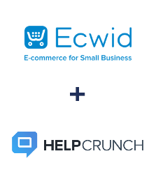Integración de Ecwid y HelpCrunch