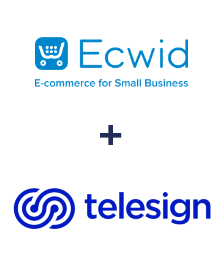 Integración de Ecwid y Telesign