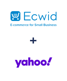 Integración de Ecwid y Yahoo!