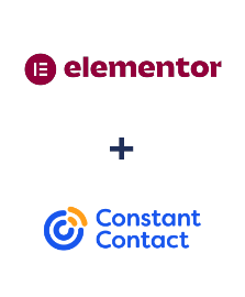 Integración de Elementor y Constant Contact