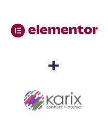 Integración de Elementor y Karix