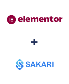 Integración de Elementor y Sakari