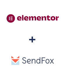 Integración de Elementor y SendFox