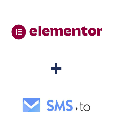 Integración de Elementor y SMS.to