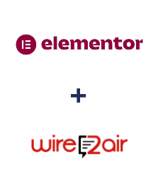 Integración de Elementor y Wire2Air
