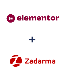 Integración de Elementor y Zadarma