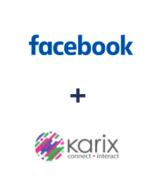 Integración de Facebook y Karix