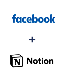 Integración de Facebook y Notion