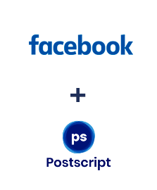 Integración de Facebook y Postscript