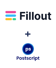 Integración de Fillout y Postscript