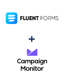 Integración de Fluent Forms Pro y Campaign Monitor
