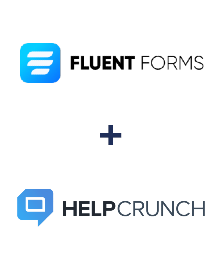 Integración de Fluent Forms Pro y HelpCrunch