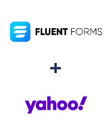 Integración de Fluent Forms Pro y Yahoo!