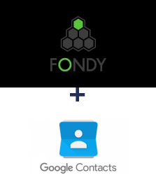 Integración de Fondy y Google Contacts