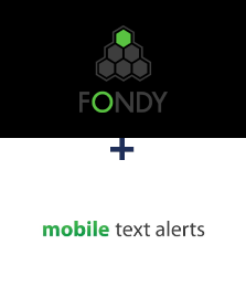 Integración de Fondy y Mobile Text Alerts