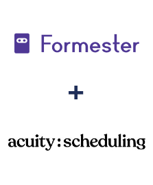 Integración de Formester y Acuity Scheduling
