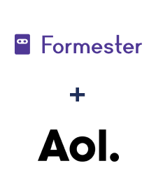 Integración de Formester y AOL