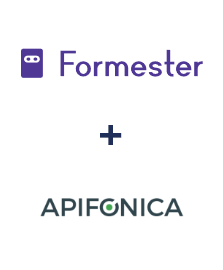 Integración de Formester y Apifonica