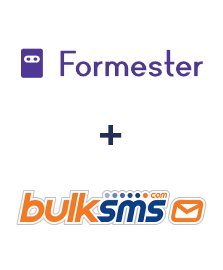 Integración de Formester y BulkSMS