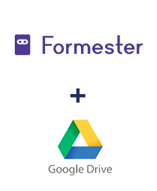 Integración de Formester y Google Drive