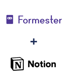 Integración de Formester y Notion