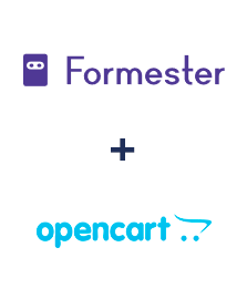 Integración de Formester y Opencart