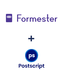 Integración de Formester y Postscript