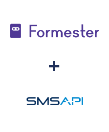 Integración de Formester y SMSAPI