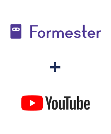 Integración de Formester y YouTube