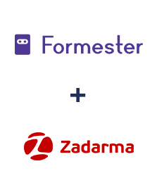 Integración de Formester y Zadarma