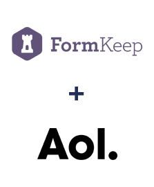 Integración de FormKeep y AOL