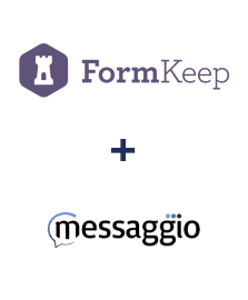 Integración de FormKeep y Messaggio