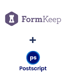 Integración de FormKeep y Postscript