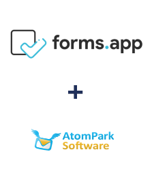 Integración de forms.app y AtomPark