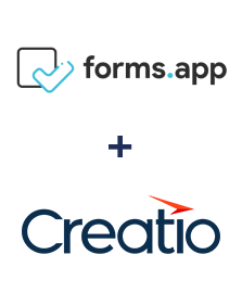Integración de forms.app y Creatio