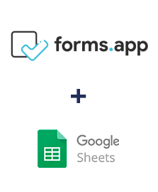 Integración de forms.app y Google Sheets