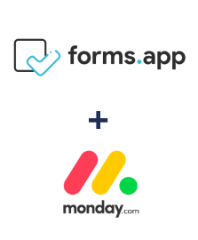Integración de forms.app y Monday.com