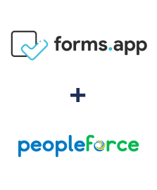 Integración de forms.app y PeopleForce