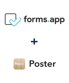 Integración de forms.app y Poster
