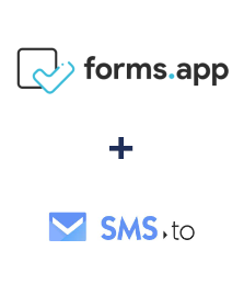 Integración de forms.app y SMS.to